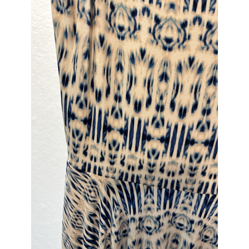 Cynthia‎ Rowley Tank Dress Women Size S Geometric Blue White NEW - Picture 3 of 9